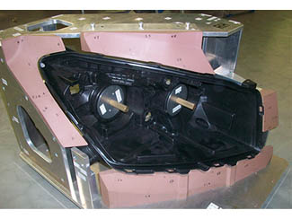 Plastic part inspection